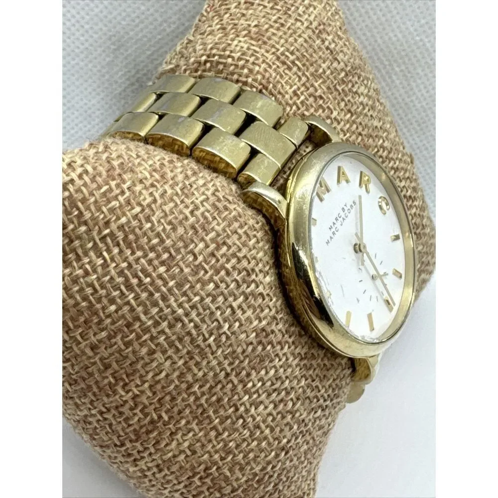 Marc Jacobs Baker MBM3243 Womens Stainless Steel Analog Dial Quartz Watch JNA730